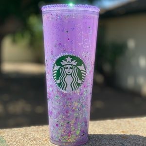 Starbucks snow globe tumbler